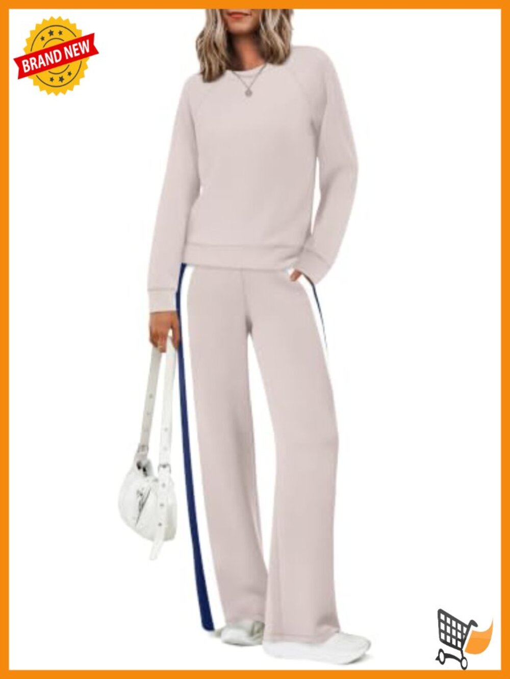 Women's 2 Piece Tracksuit Set Soft Lounge Wide Leg Pants